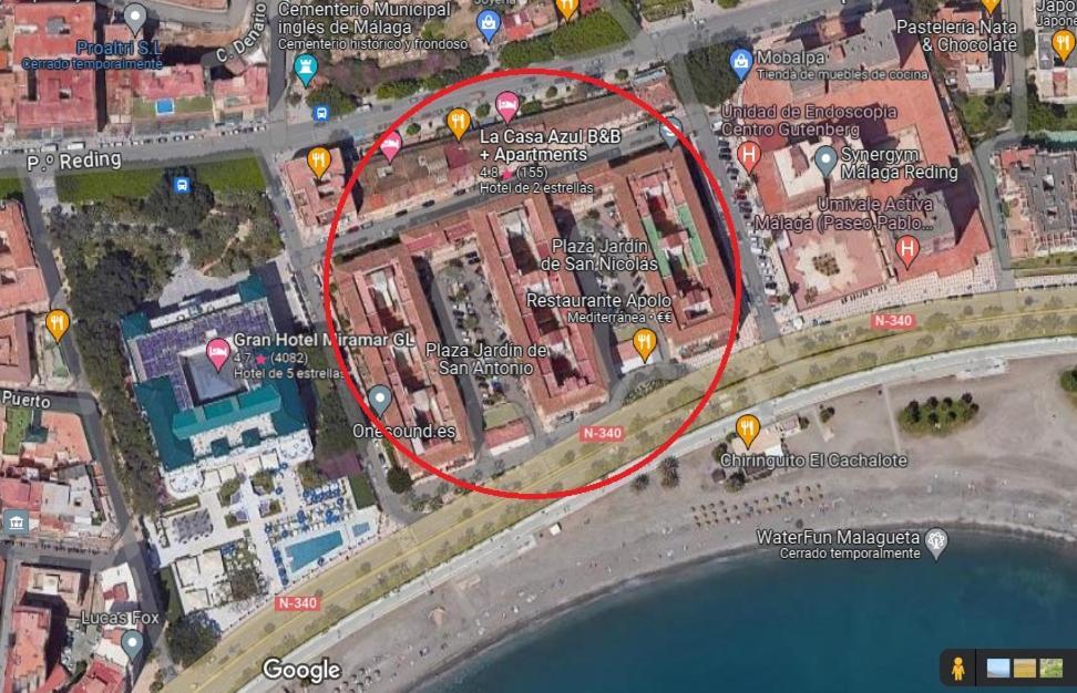 Primera Linea De Playa - Málaga Esterno foto